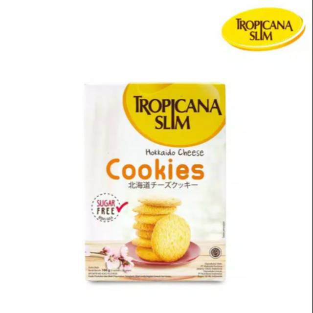 

Tropicana Slim Cookies Hokkaido Cheese 100 gr