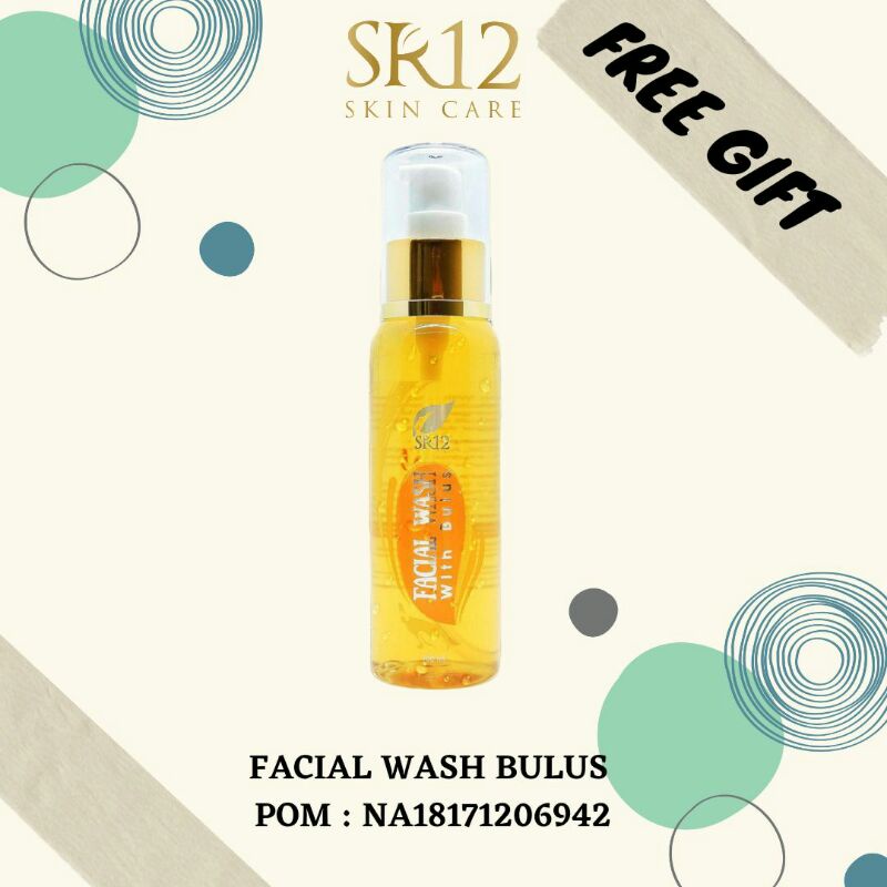 Facial Wash Bulus SR12 / Facial Wash / Sabun Bulus / Sabun Bulus SR12 / Minyak Bulus / Ekstrak Bulus