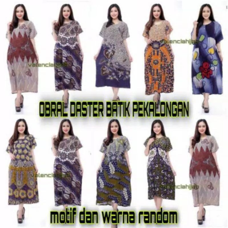 OBRAL DASTER MURAH PEKALONGAN KATUN RAYON