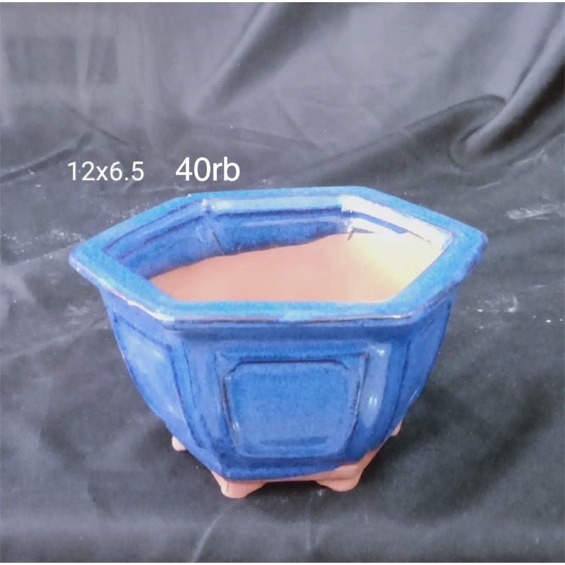 pot bonsai/mame keramik import murah