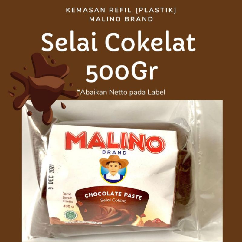 

Selai Cokelat Chocolate Paste 500gr - MALINO BRAND