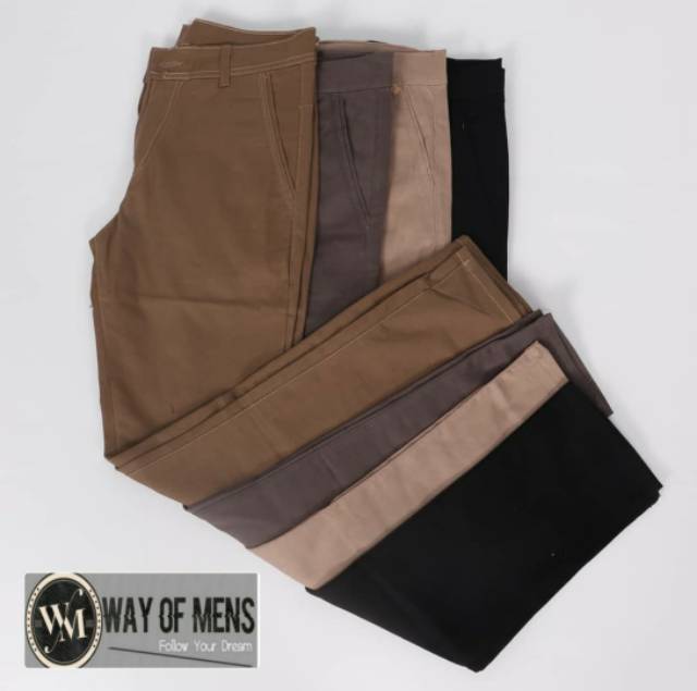 Celana Chino hitam
