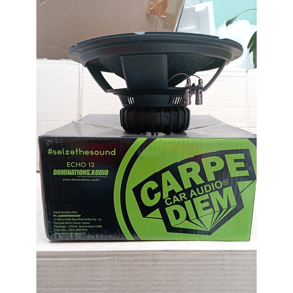 Paket Audio Mobil Carpe Diem Speaker Mobil 2 way Split Subwoofer power 4 ch