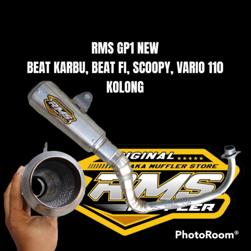 Knalpot beat karbu beat fi Scoopy vario 110 gp 1 new terbaru bkn cld rcb