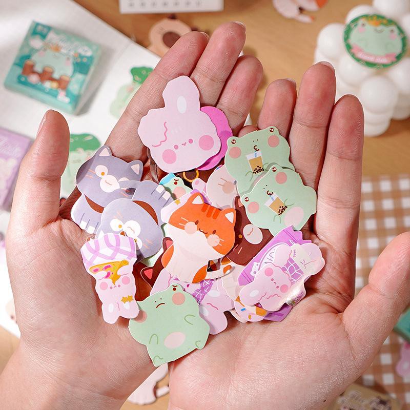

STICKER DECO ANIMAL FAMILY SCRAPBOOK DIARY JOURNAL DIY LOVERSTUFF