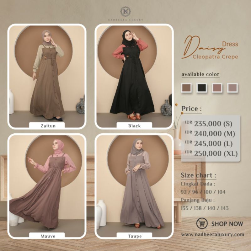 DAISY DRESS ORI by Nadheera Luxury