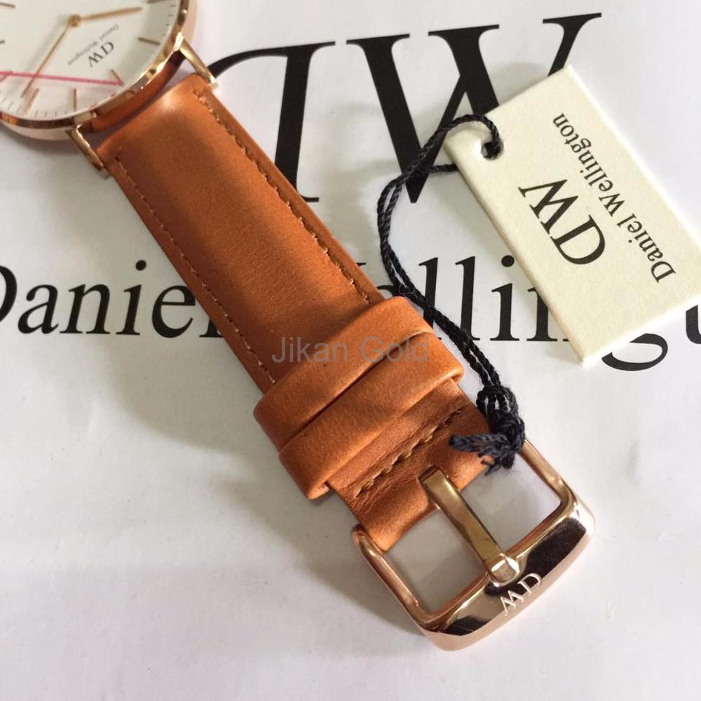 Daniel wellington classic Durham 36mm rosegold black Original