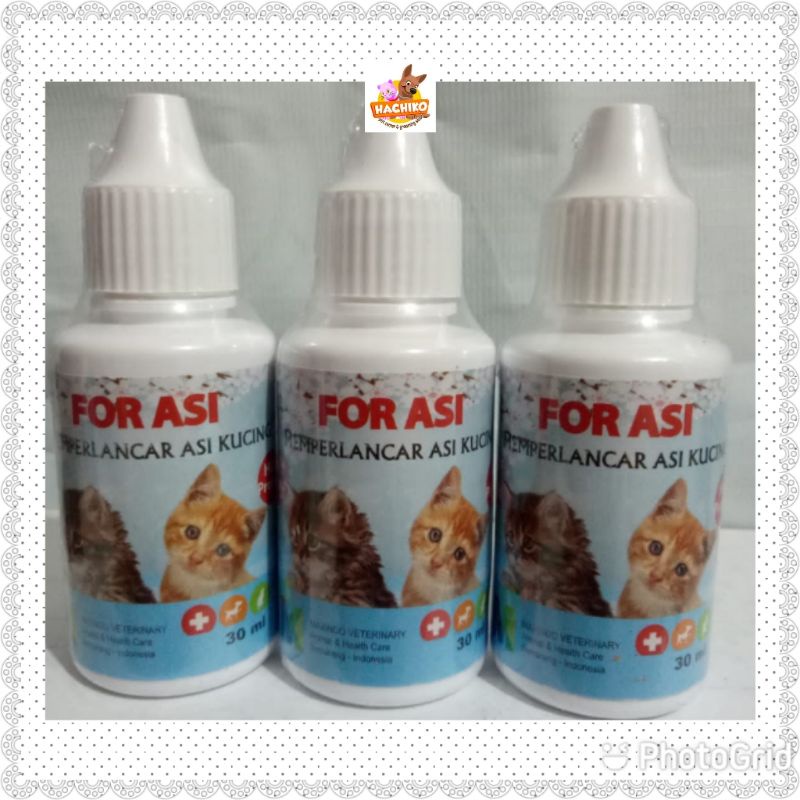 For Asi 30ML / Perlancar Asi Kucing/Vitamin pelancar asi kucing
