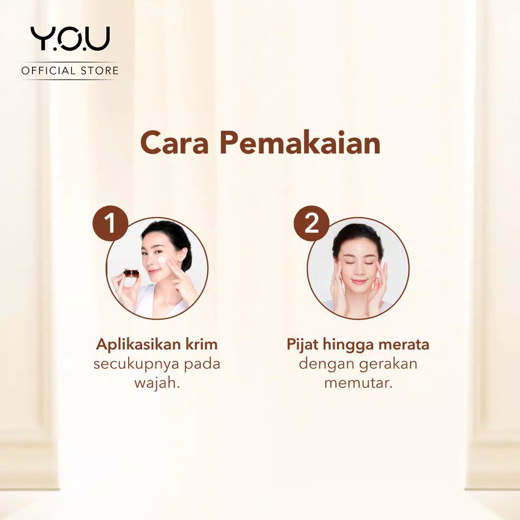 (CYBER) COD ORI 100% YOU Golden Age Revitalizing Night Cream 30g[Overnight Skin Reviving Complex]