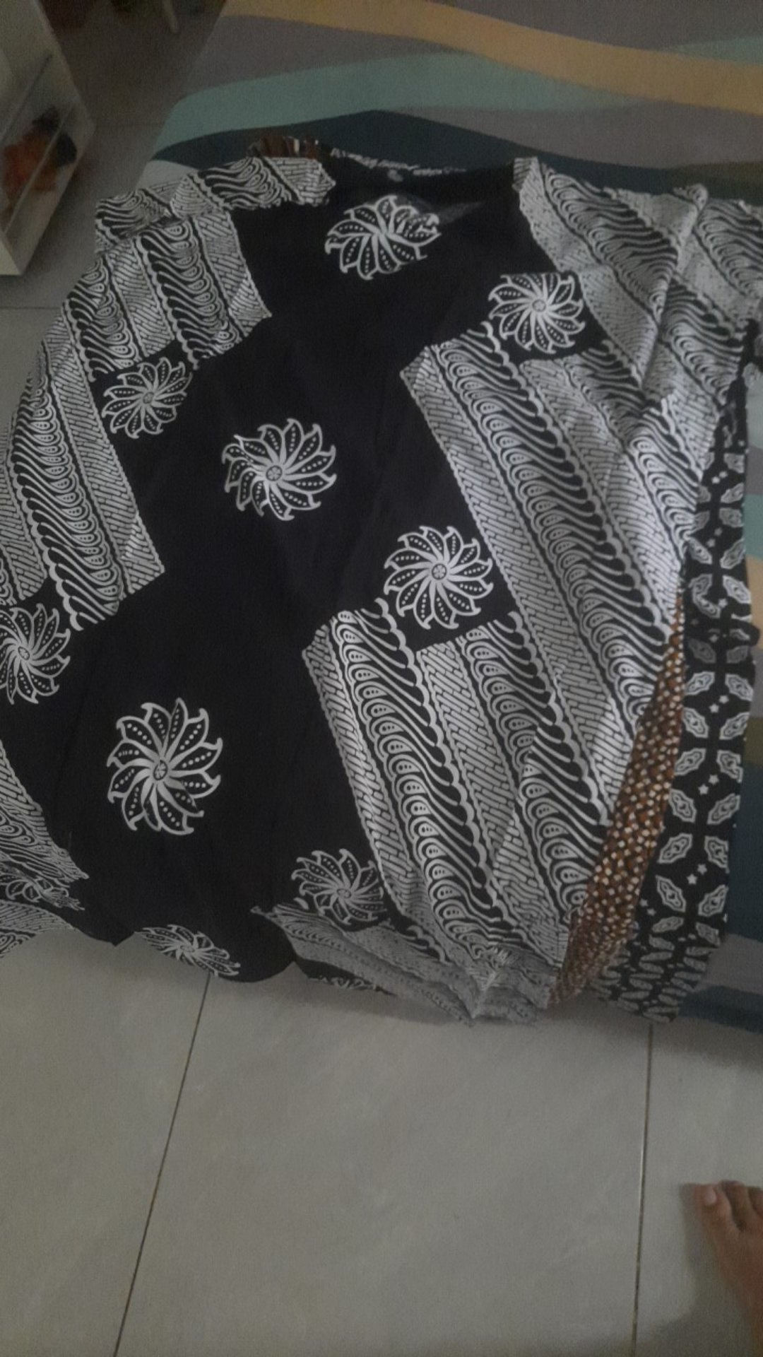 Daster Batik Solo Kelelawar Motif Oshin Ld.-+132cm Pj.-+115cm