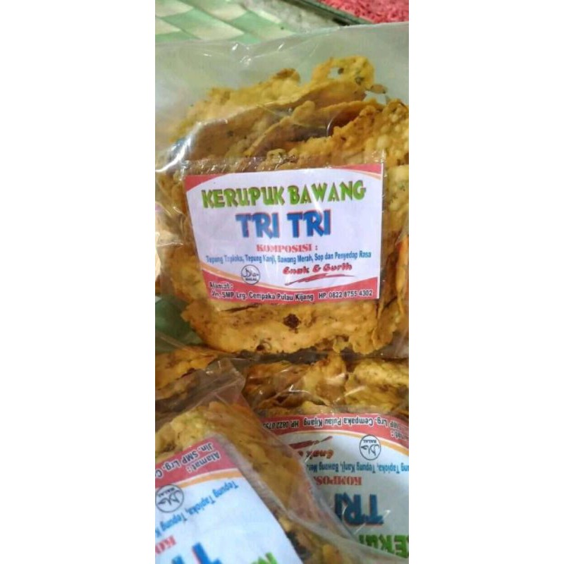 

Kerupukbawang/enak/gurih/tritri/pulau kijang