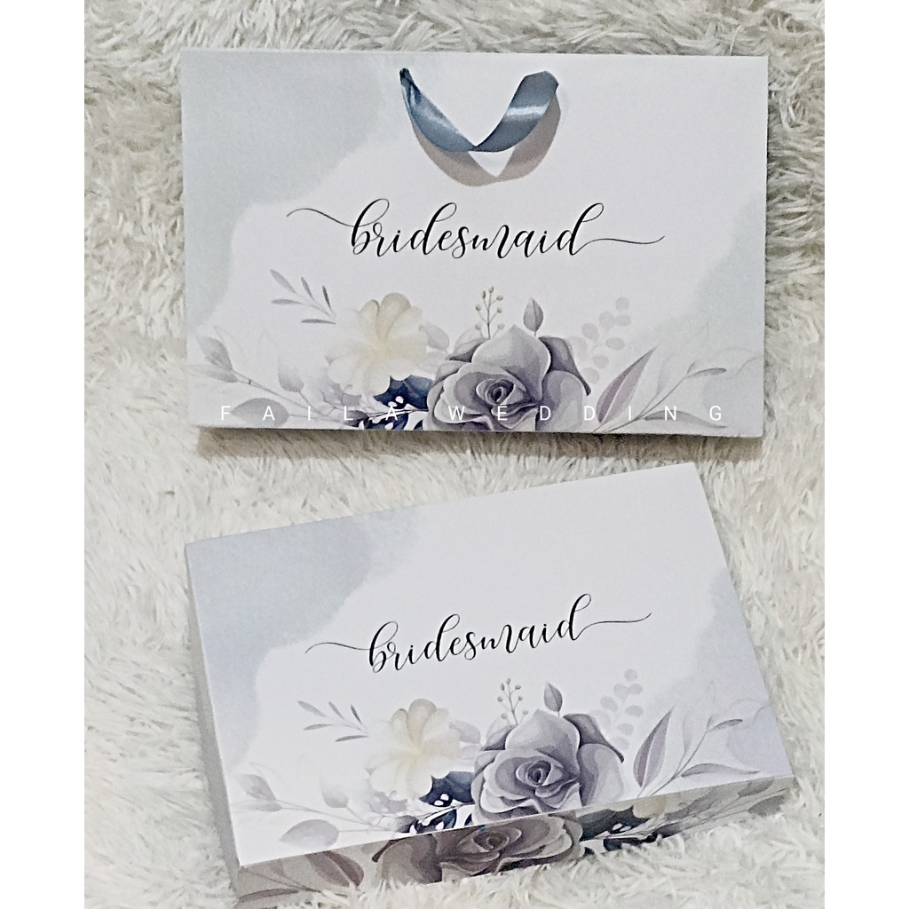 

PAKET PAPPERBAG BRIDESMAID MEDIUM + BOX