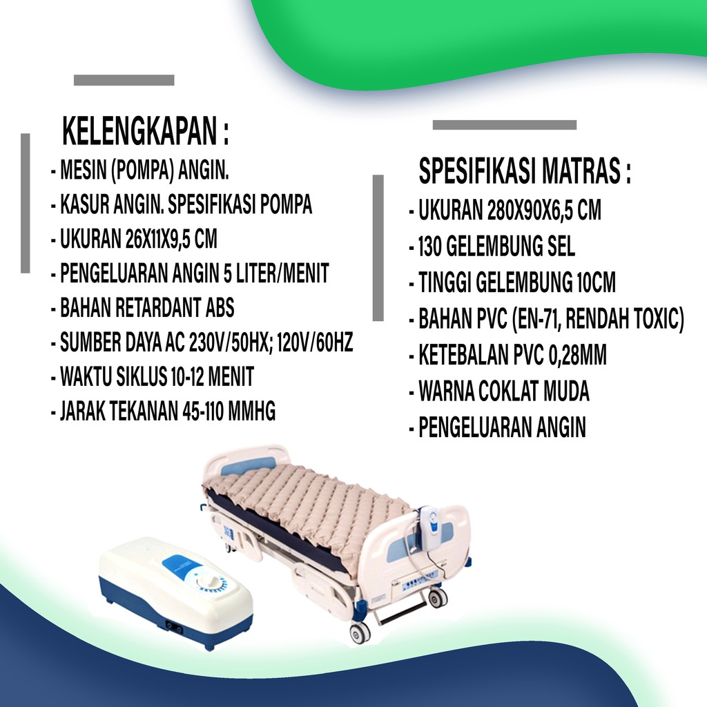 Kasur Antidikubitus, Effect 2500VF, Nesco Prevent Care