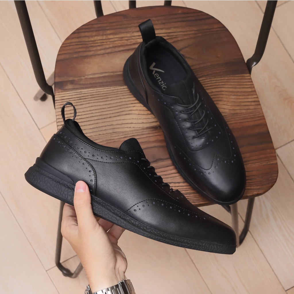 Sepatu Kulit Sapi Asli - Sepatu Formal Pria Casual Sepatu Pantofel Hitam Pria Tali Semi Formal Kerja Kantoran Pantopel Oxford Original