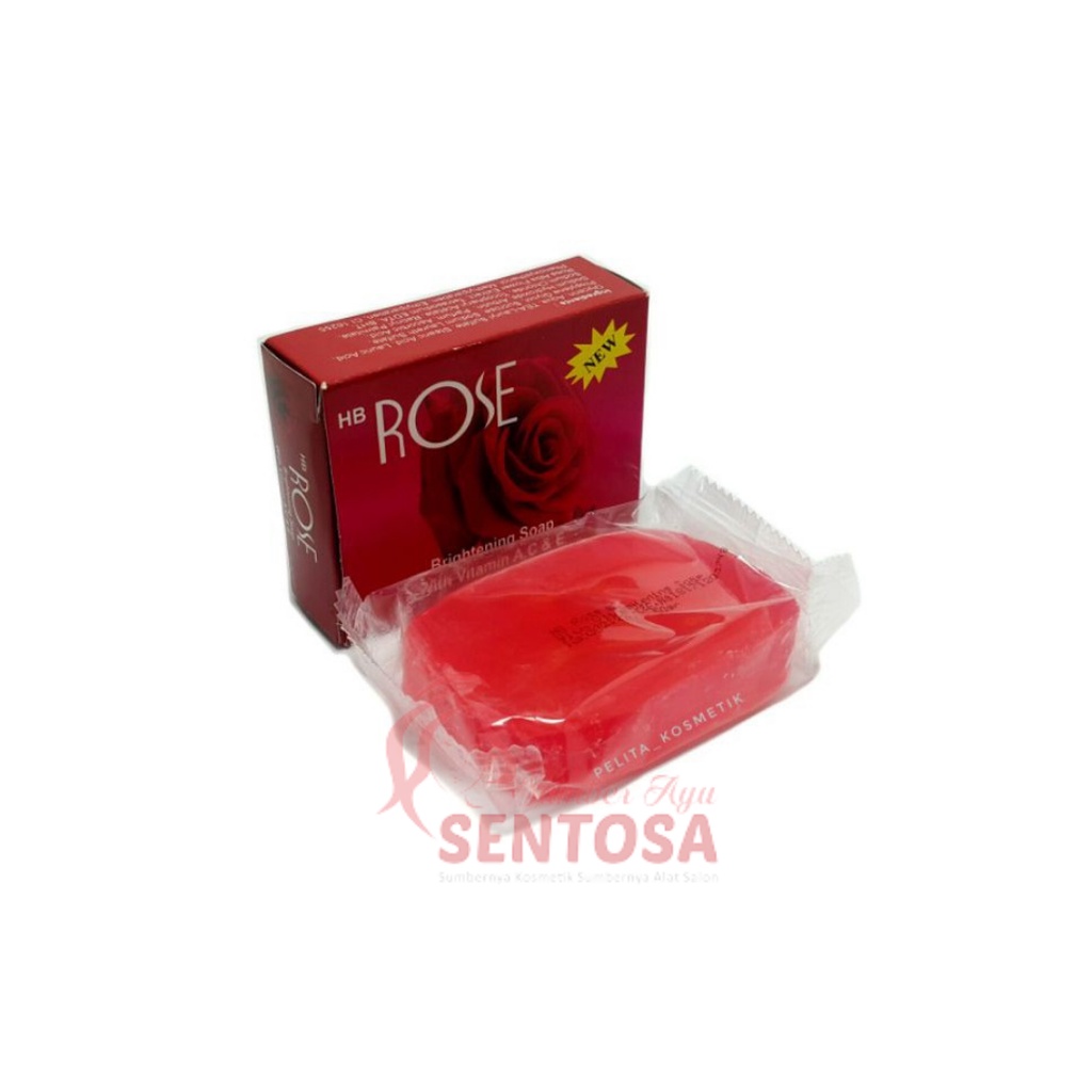 HB ROSE LIGHTENING SOAP BPOM/SABUN ROSE