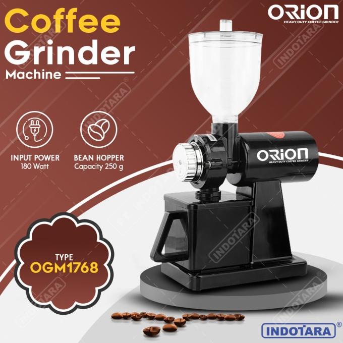 

[ COD ] Alat Penggiling Biji Kopi Coffee Grinder Orion OGM-1768 TERBARU Kode 1187