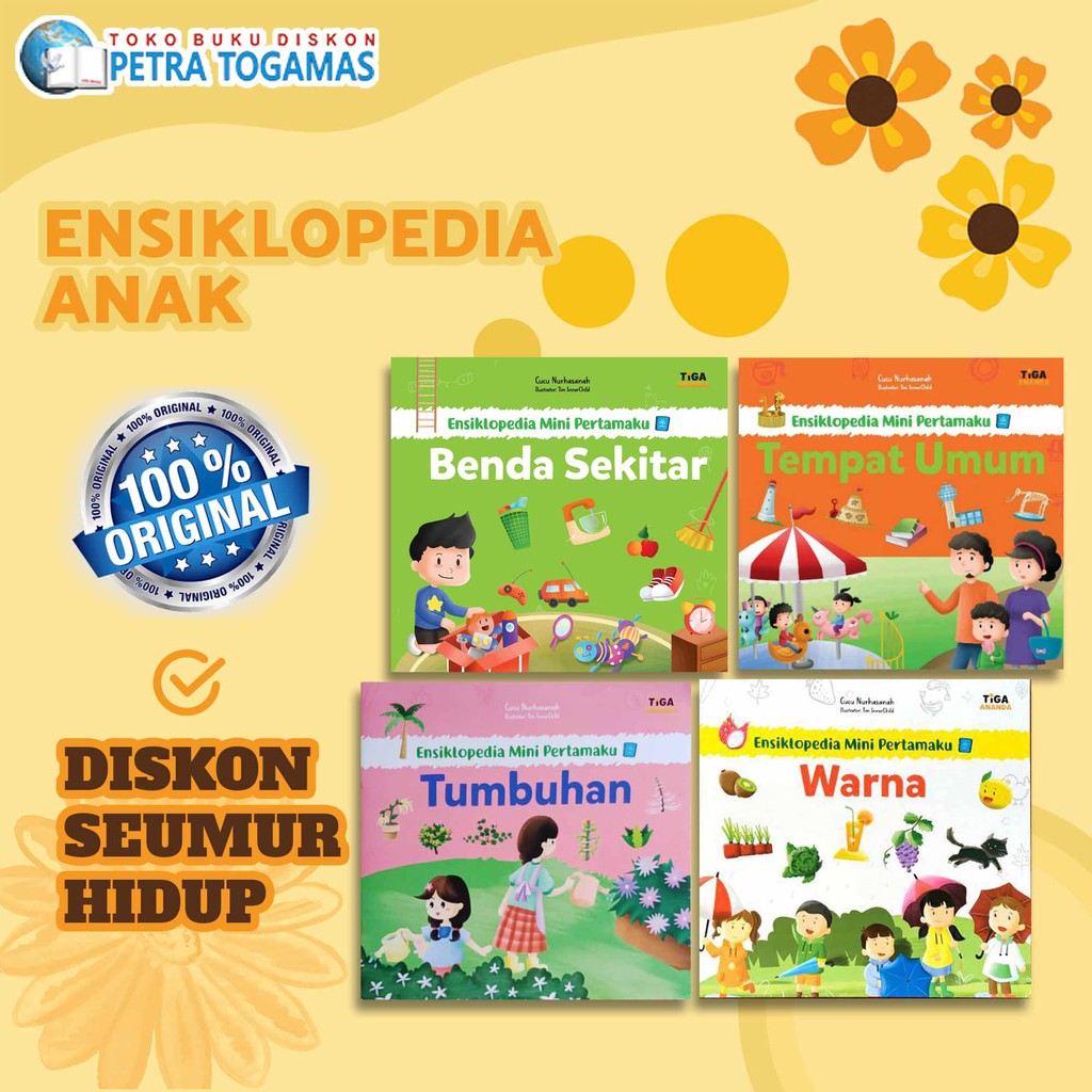 BUKU ANAK ENSIKLOPEDIA MINI PERTAMAKU // TIGA ANANDA
