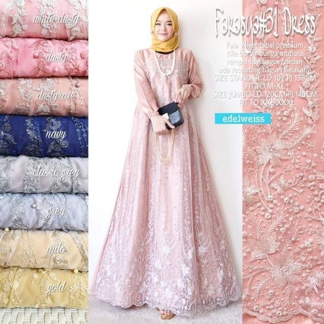 FARASYA #31 DRESS BY EDELWEISS