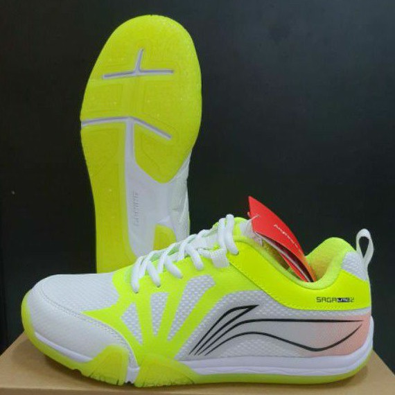 saga lite 2/lining/sepatu/badminton/bulutangkis/original/saga lite2