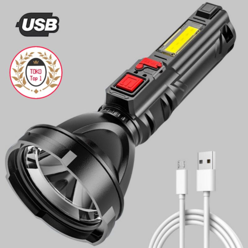 SENTER COB USB CHARGING /FLASHLIGHT L 830 /super