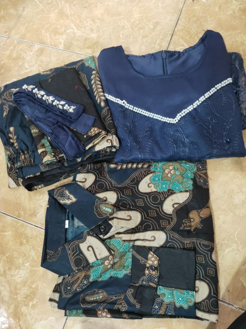 Maura Couple - Sania Ruffle Batik Couple Ori Ndoro Jowi Dnt Garansi Termurah Shopee - Batik Modern