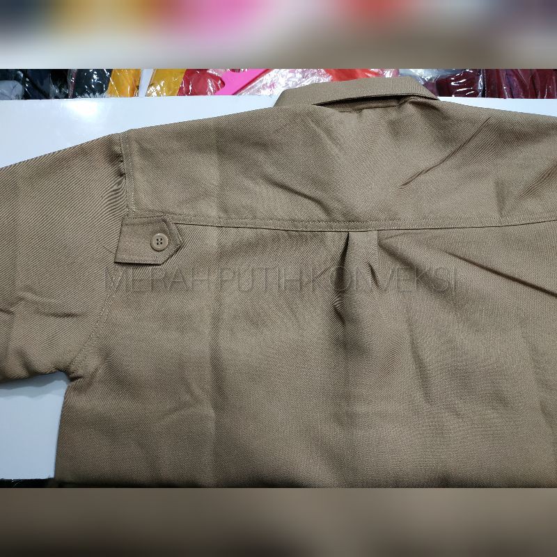 Baju Pramuka Rapilo SMP SMA Penggalang Penegak Pembina Cowok Cewek Panjang Pendek