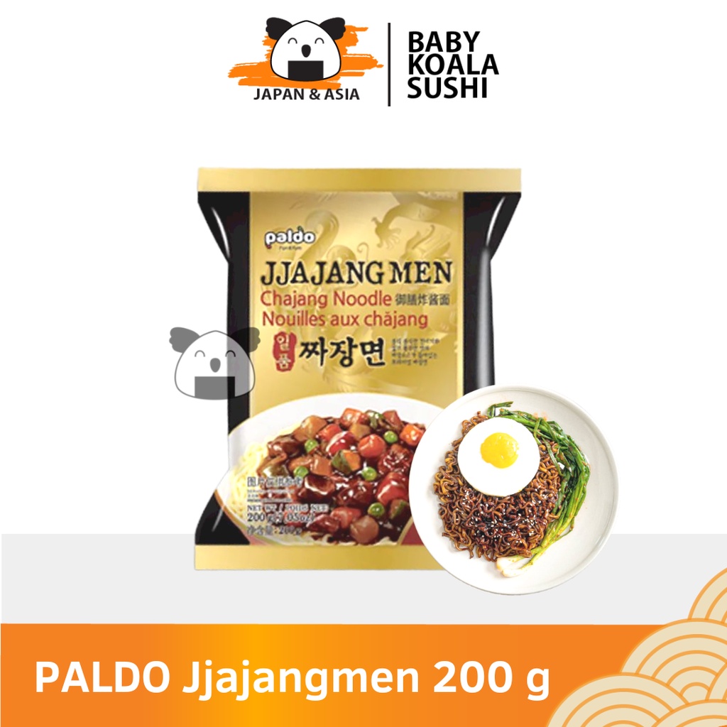 PALDO Jajangmyun Jjajangmen 200 g | Mie Instan Korea