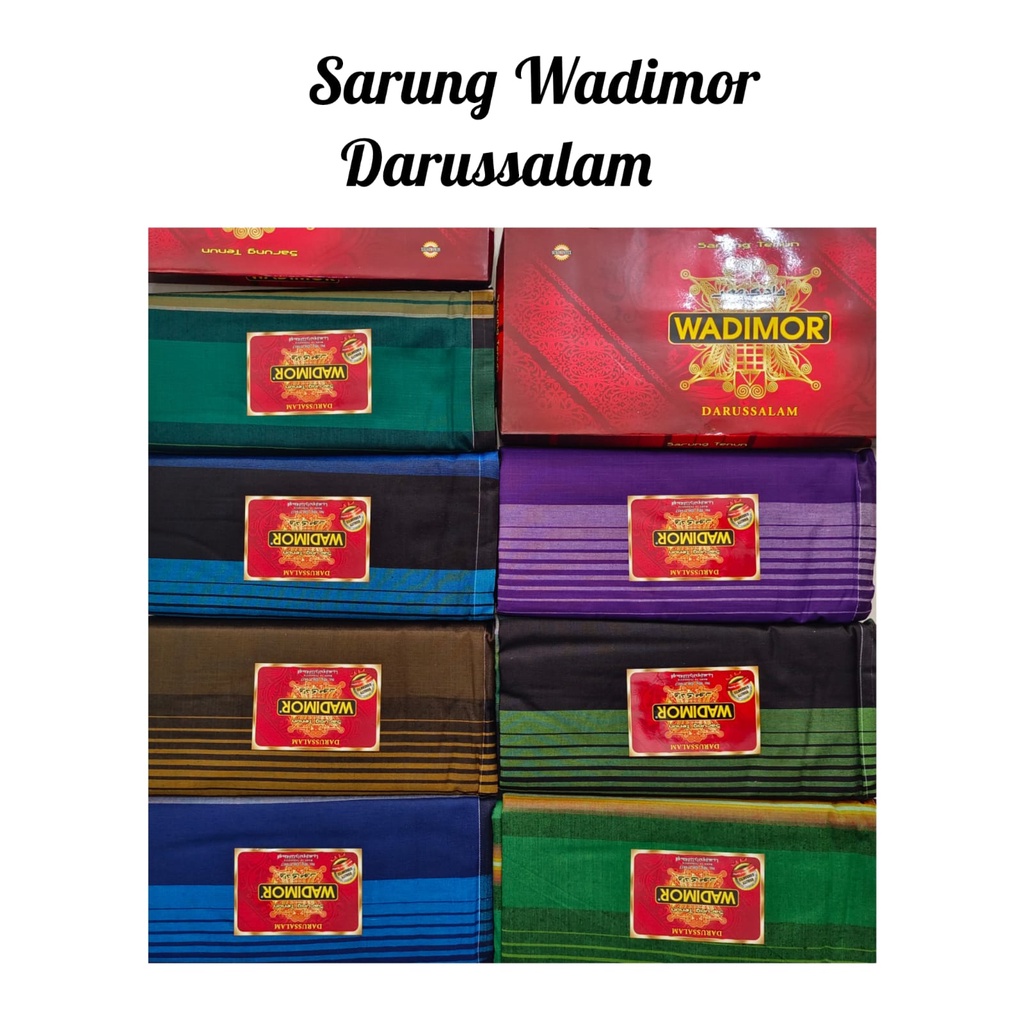 Sarung Wadimor GRANDMASTER AFKIR TANPA KOTAK