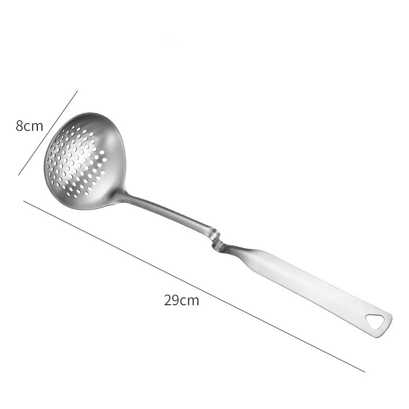 Kitchen stainless steel Colander / Soup Oil Filter Scoop Colander /  Large Mesh Spoon Soop Cooking Colander / Kitchen Gadgets Set