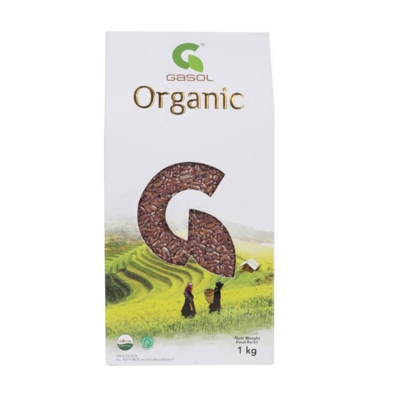 

Gasol Organic Red Rice Beras Merah Organik untuk Bayi MPASI 1 kg