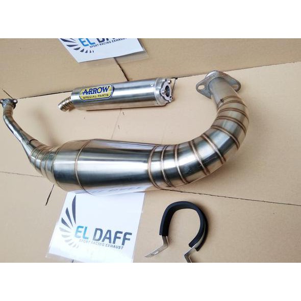 Promo Terlaris Knalpot racing murah ARROW RX King repsol bahan full stainless model ninja COD
