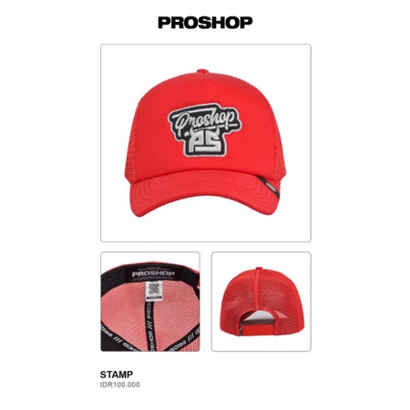 PROSHOP TRUCKER ORIGINAL TOPI PROSHOP PSXWEAR TOPI BASSBALL TOPI PRIA