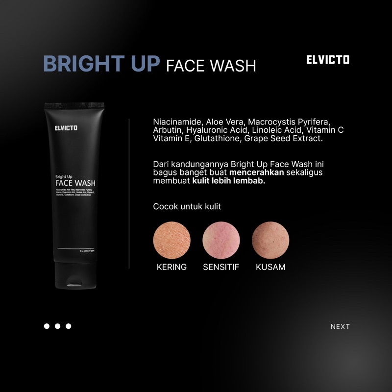 Cod ELVICTO KENDARI FACE WASH