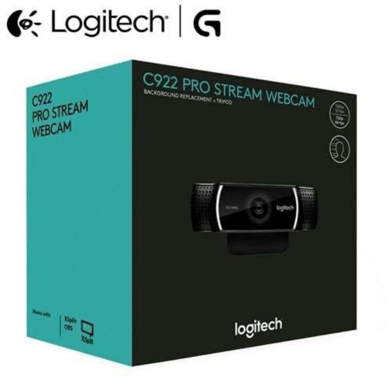 Webcam Logitech C922 Pro- Free Tripod