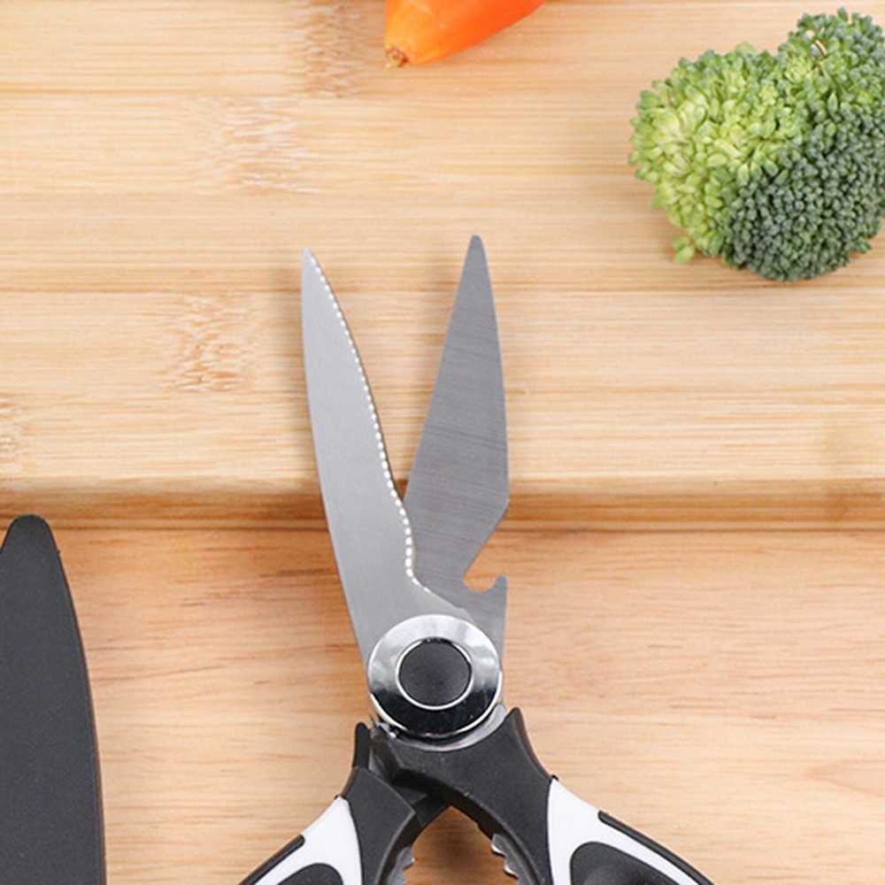 GG Gunting Daging Dapur Kitchen Meat Scissors Stainless Steel - HU13