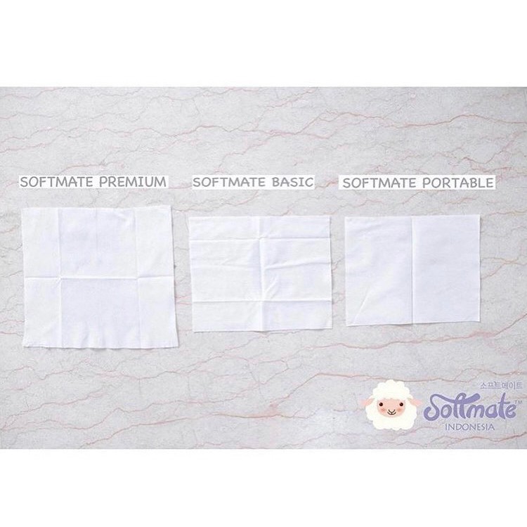 Softmate Basic 200 sheet / Softmate Premium 30 sheet 160 sheet/ Tisu Basah / Tissue Kering / BANDUNG