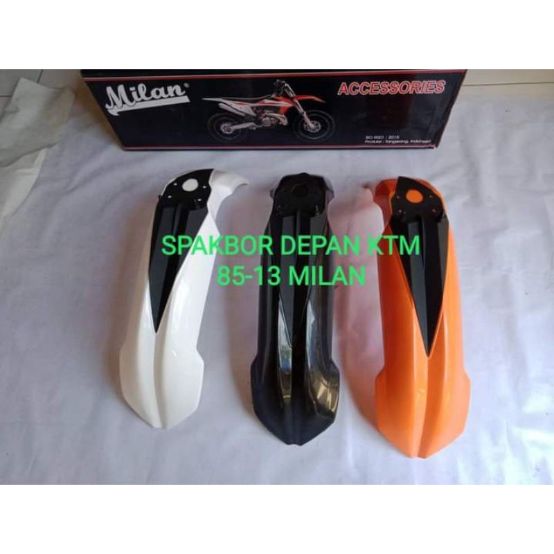 spakbor depan ktm 85 new spakbor depan KTM 85 tahun 2016