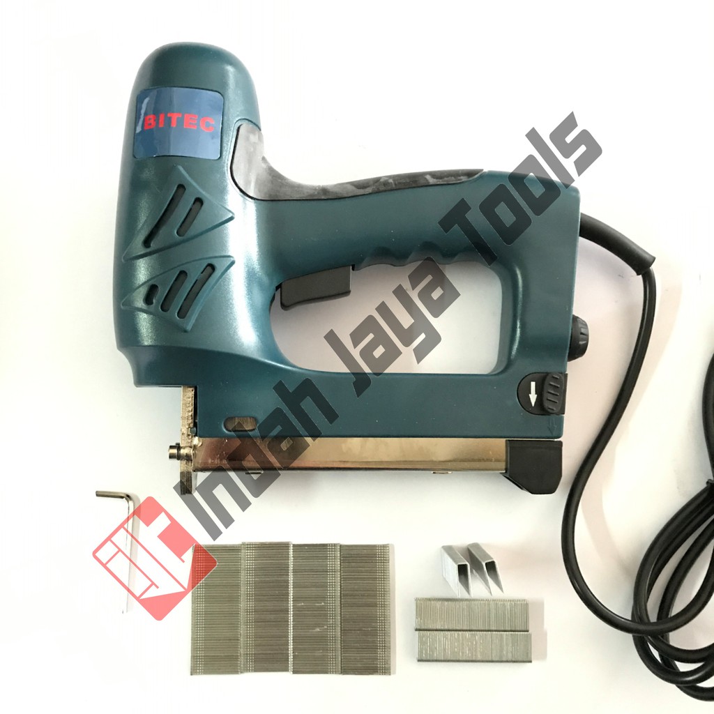 Electric Nailer BITEC TM 31 / Mesin Paku Staples Tembak Listrik