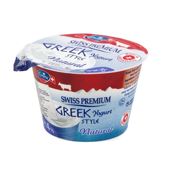 Jual Emmi SWISS PREMIUM Greek Yoghurt Style Natural 150gr Indonesia|Shopee  Indonesia