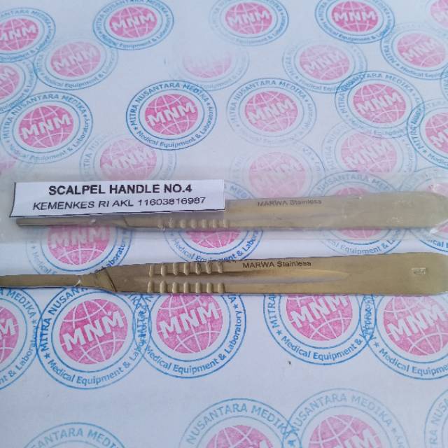 Scalpel Handle No 4 Gagang Bisturi No 4