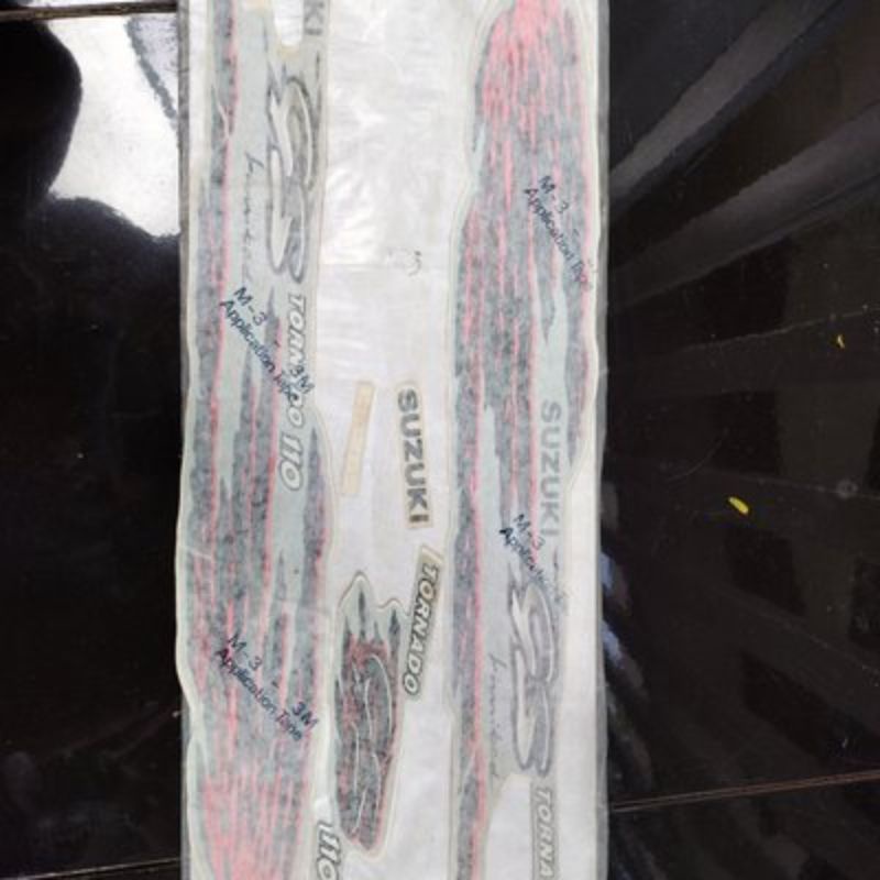 sticker striping suzuki tornado gs limited original baru sgp