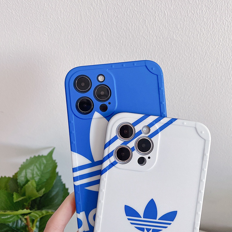 Soft Case Pelindung Anti Jatuh Motif Logo Brand Untuk Iphone 13 12 11 Pro Max X / Xs Max Xr 7 8 Plus Se2020