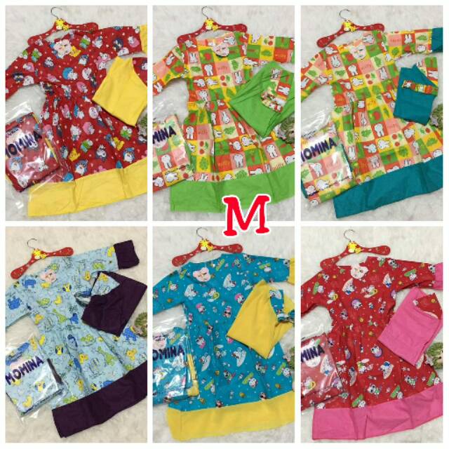 Baju muslim anak 1-7 tahun /harga glosir/lngsung dari konveksi