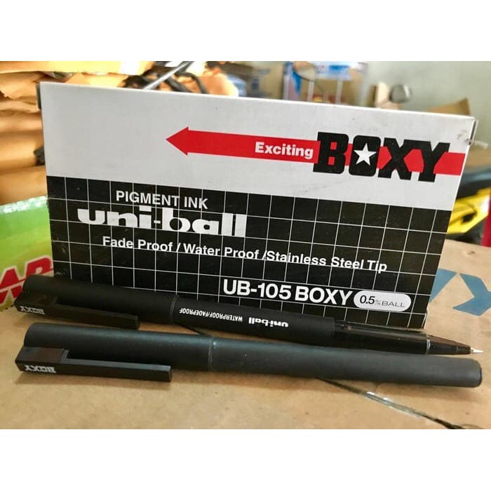 

Pulpen Boxy Uniball/ Uni Ball UB-105 atk