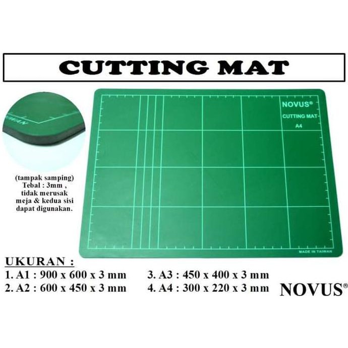 

GROSIR OPEN Novus Cutting Mat A2