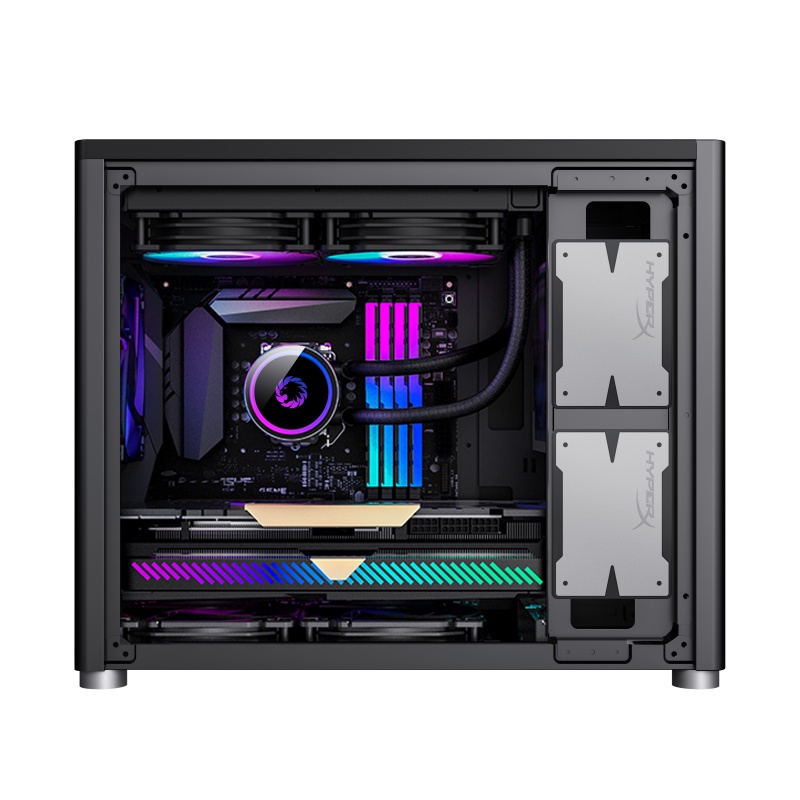 Gamemax Spark Black Micro ATX Casing PC