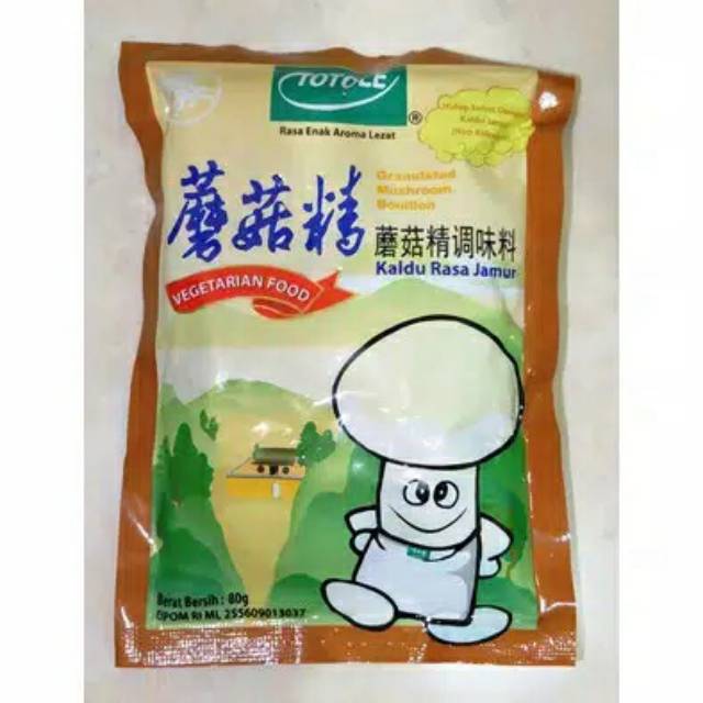 

Kaldu jamur penyedap raza vegetarian 80 gram