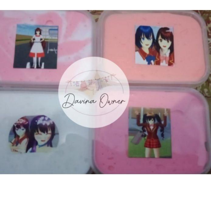 COD✔/Slaim Slem Slime Mainan Anak Stiker SSS Sakura School Simulator 200 Gram / Berhadiah uangSlaim 