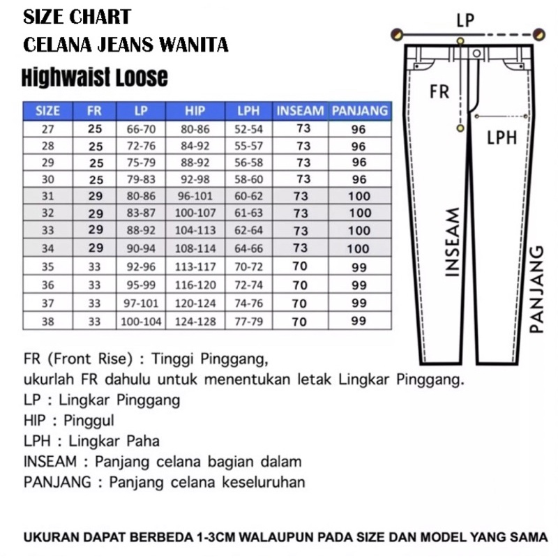 Korean New Women's Loose High Waist Wide Leg pengait celana jeans