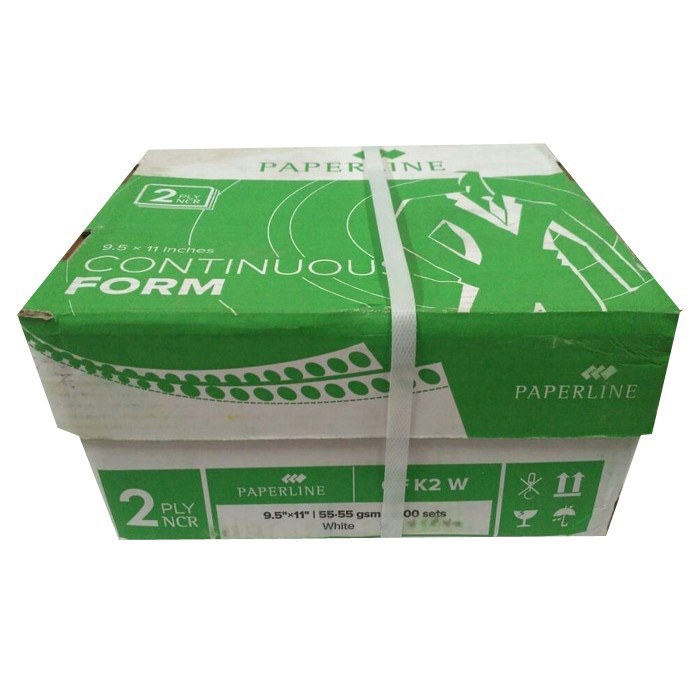 

Paperline Continuous Form 9.5"x11" 2 ply : 2 Warna PPL CF K2 W/PRS